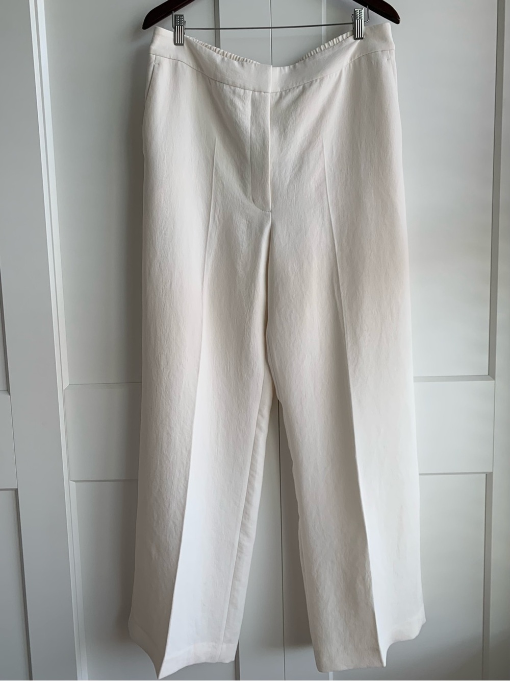 Wilfred Alanya Crepe Pant High Rise Wide-Leg with elastic waist band women's 16